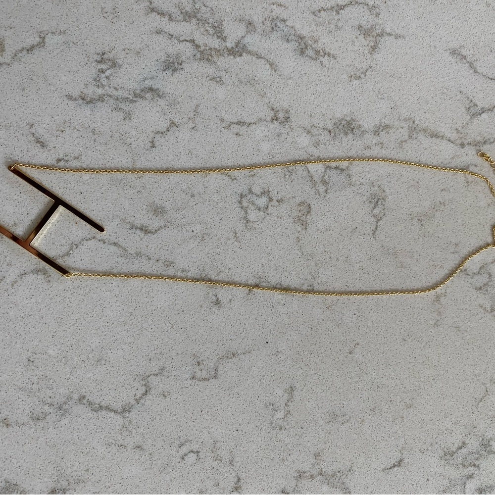 Never worn “H” necklace from Anthropologie